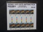 Australia A.A.T. 2023 Sydney Nolan's Antarctica Gutter Strip 10 Mint Stamps