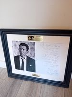 The Krays Reg Kray Hand Written Letter London Gangster Framed Rare
