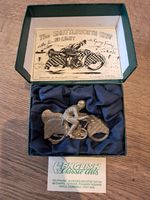 Glen English Classic Art - George Formby Shuttleworth Snap TT Racer pewter model