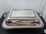 Vintage Silver Plated Tureen Serving Entree Dish
