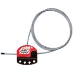 Master Lock Four Padlock Lockout Hasp with Adjustable Cable 1.8m