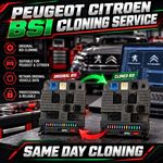PEUGEOT CITROEN BSI BCM CLONING PROGRAMMING SERVICE 