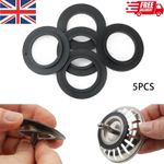 5X Replacement Rubber Seal For Franke Strainer Plug Washer For kitchen Sink Part