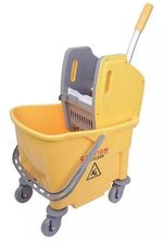 25L Buffalo Kentucky Mop Bucket & Wringer, Yellow - 101253 - YELLOW