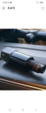 Best Fittings 88g Co2 To HPA Air Tank Adapter  Converter Sig Sauer MPX/MCX