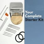 Patchmaker 2.0 Darning Loom Kit Speedweve Knit Patch Tool DIY Clothes Repair