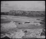 Glass Magic Lantern Slide DEVONS BULWARKS C1890 PHOTO COAST ENGLAND