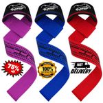 Weight Lifting Wrist Straps Gym Training Hand Bar Wraps Deadlift 5mm Support