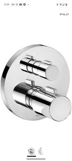 Keuco Concealed Shower Valve 2-way Collection Moll Premium German Valve&Cover