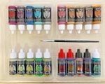 20x Army Painter Warpaints Dropper Bottles includes Metallic & Washes Free Brush