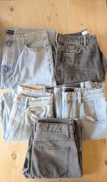 JOB LOT Bundle of 5 Women’s Jeans | Topshop, ASOS, Stradivarius,PLT, SHEIN  8-14