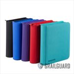 Grail Guard Premium Toploader ZIP Binder A4 Album Folder - 4 Pocket 112 Slot