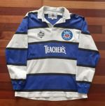 Bath Rugby Shirt 1997 1998 Cotton Oxford Teacher's England Jersey Large