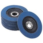 10/20/30/40X Flap Grinding Sanding Discs 125mm 5" 40 60 Grit Angel Wheel UK