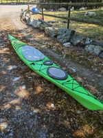 Wilderness Systems Zephyr 160 Green Single-Seater Kayak Boat Type Kayak