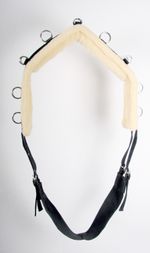 Training Belt For Long Line Work In Nylon And Lambskin