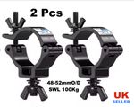 PRO TRUSS  Stage lighting  TRUSS / PIPE clamps  (x2) - QUALITY ALU. -Heavy Duty_