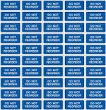  Quality control labels Do not reorder 