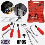 8X Brake Shoe Service Tool Set Removal & Instaler Retaining Spring Plier Spoon