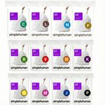 Simplehuman H K J V M Q L F R P C N Bin Liners All Codes  30L 35L 40 45L 50L 60L