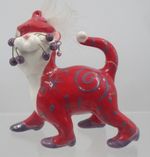 Amy Lacombe 2004 WIllitts Designs #15443 "Ginny" Cat Ornament Damaged