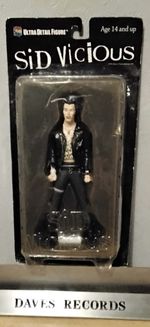 SID VICIOUS 8" Figure Medicom Toy Doll 1/6 Scale VINTAGE Ex-Display SEX PISTOLS