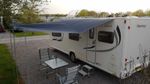 Caravan Sun Canopy Awning by WILD EARTH - GREY 3m along van by 2.4m out