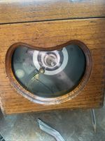 Vintage Pigeon Clock / Timer Made Of Oak Wood , Made In England.