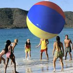 Giant Beach Ball - Inflatable Beach Ball Large Beach Ball Beach Volleyball 