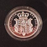 Gibraltar 2021 Silver Shield Sovereign Proof 0.999 Silver Coin Uncertified