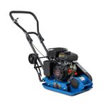 Petrol Wacker Plate 78.5cc Compactor With Wheel Kit & Paving Pad 32cm Wide