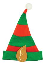 Child's Elf Hat Kids Boys Girls Santa Christmas Fancy Dress Stocking Filler 