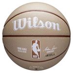 Wilson NBA Official Forge Plus Heritage Ball Indoor Outdoor Basketball Tan 7