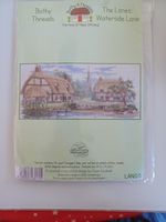 NEW, BOTHY THREADS, THE LANES, CROSS STITCH KIT. 'WATERSIDE LANE'.