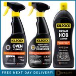 KILROCK HEAVY DUTY DEGREASER ALL PURPOSE SPRAY FOR OVEN CLEANER HOB CREAM 500ML