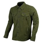 Mens Biker Motorcycle Shirt Water Resistant Jacket Made with Kevlar CE Armour