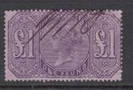 QV Revenue: Judicature Fees, One Pound, Used