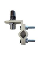 CB ANTENNA MIRROR MOUNT BRACKET DOUBLE GROOVE