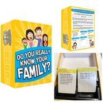 Do You Really Know You Family? Card Game Board Game Party Family Game