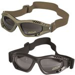 Mil-Tec Commando Goggles Air Pro Smoke Lens Airsoft Tactical Eye Protection