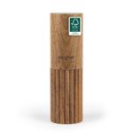 Salter Eden Salt Mill 18cm Ribbed Acacia Wood Adjustable Grind Open Box
