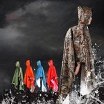 3 in 1 Waterproof Camping Tarp Sunshade Rain Poncho Backpack Cover Outdoor