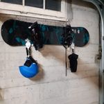 Snowboard Wall Mount Mountain Pair (x2)
