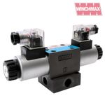 WINCHMAX CETOP3/NG6 12v Solenoid Valve and Manifold Subplate