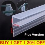 2M F/H Shape Bath Door Shower Screen Enclosure Seal Strip for Glass 6/8/10/12mm`