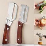 2X Multi-functional Vegetable Peeler for Kitchen 3 in 1 Single Blade Peeler Tool