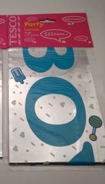 IT'S A BOY 12Ft Foil Banner Baby Shower Babies Party Girls Decorations Supplies