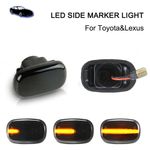 FOR TOYOTA Hilux MR2 Paseo Yaris Lexus Dynamic LED Side Indicators Blinker Light