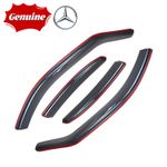 4X Genuine Mercedes-Benz C-Class W204 2007-2014 In-Channel Wind Deflectors