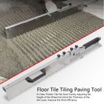 Floor Tile Leveling Paving Tool Adjustable Flat Sand Screed Mortar Trowel​ Tool